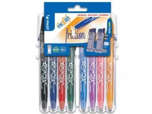 Image of Pilot Set2Go Frixion Ball 0.7mm Assorted PK8