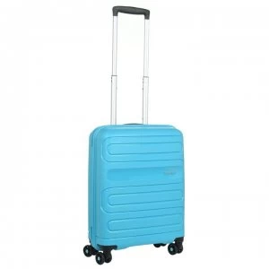 Image of American Tourister Sunside 8 Wheel Aero Turquoise Suitcase
