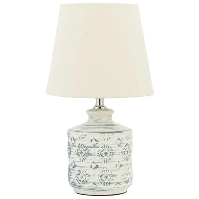 Image of Beliani Table Lamp Rosanna Ceramic Beige