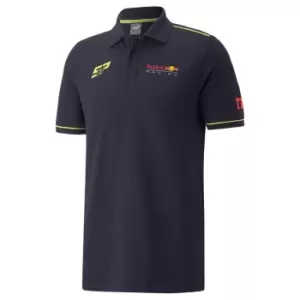 Image of 2022 Red Bull Sergio Perez Logo Polo - Night Sky