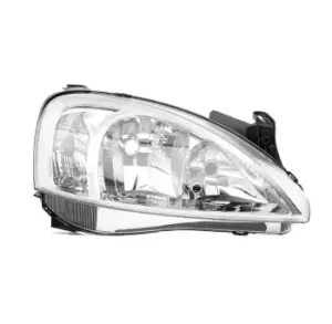 Image of ABAKUS Headlights Right 442-1125R-LDEMN Headlamp,Headlight OPEL,Corsa C Schragheck (X01),COMBO Kasten/Kombi,COMBO Tour,Corsa C Kastenwagen (X01)