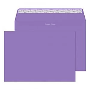 Image of Creative Mid Coloured Envelopes C4 Peel & Seal 229 x 324mm Plain 120 gsm Summer Violet Pack of 250