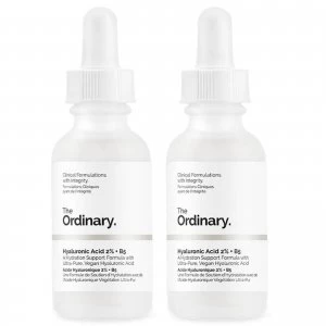 Image of The Ordinary Hyaluronic Acid 2% + B5 Hydration Support Formula Duo 2 x 30ml