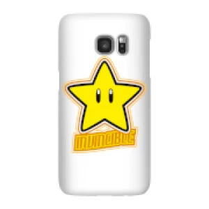 Image of Nintendo Super Mario Invincible Phone Case - Samsung S7 - Snap Case - Gloss