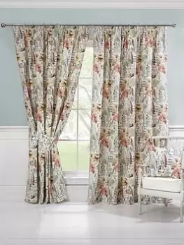Image of Zebedee Lined Pencil Pleat Curtains