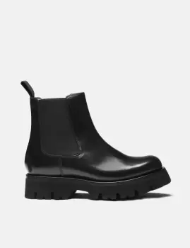 Image of Womens Grenson Harlow Chelsea Boot (Colorado Leather) - Black