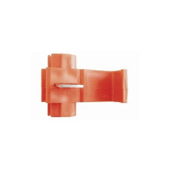 Image of Wiring Connectors - Red - Self-Stripping Tab - Pack of 2 - PWN429 - Wot-nots
