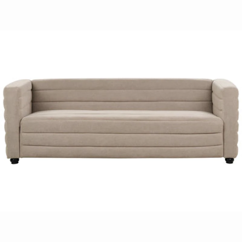 Image of Beliani Sofa 3 Seater Hofn Fabric Taupe