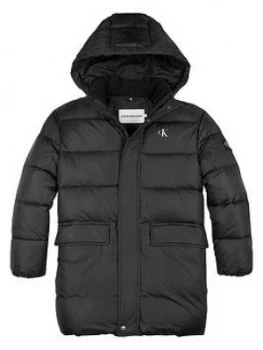 Image of Calvin Klein Jeans Boys Essential Hodded Parka