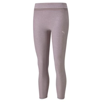 Image of Puma Studio Mesh Inset High Waist 7/8 Training Leggings Womens - Pink