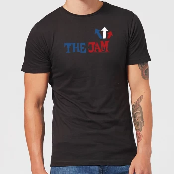 Image of The Jam Text Logo Mens T-Shirt - Black - 4XL - Black