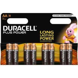 Image of Duracell Plus Power AA Batteries - 8 Pack