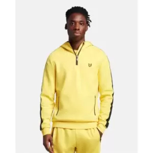Image of Lyle and Scott Sport Tape Hoodie Mens - Yellow