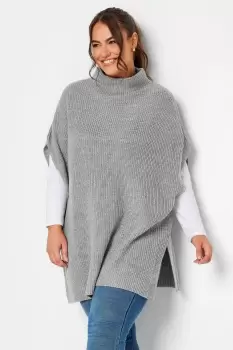 Image of High Neck Knitted Vest