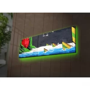 Image of 3090DACT-75 Multicolor Decorative LED Lighted Canvas Painting