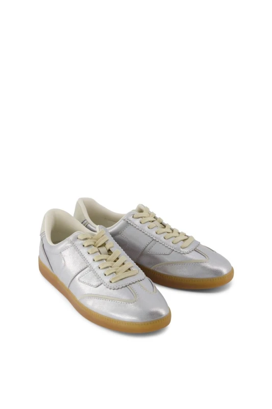 Image of TOMS Womens Collins Trainer in Silver Size: 7 Silver Female 7