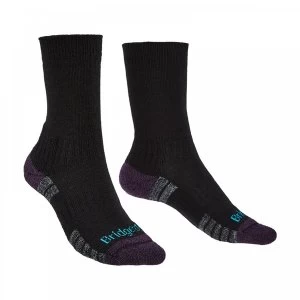 Image of Bridgedale HIKE Lightweight Merino Performance Boot Original Womens - Medium Black / Purple