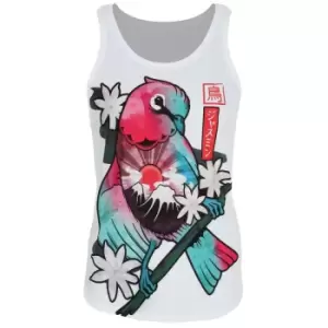 Image of Unorthodox Collective Womens/Ladies Mejiro Sub Tank (UK 16) (White)