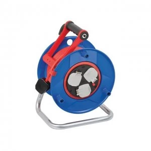 Image of Brennenstuhl Garant BretecA Cable Reel 240 Volt 25 Metre 13 Amp 3 Socket