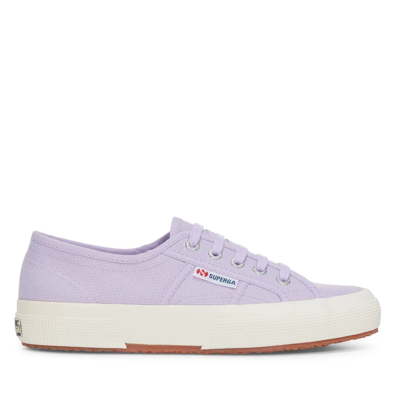 Image of Superga Womens Canvas Low Trainers Violet Lilla female 4 (37)