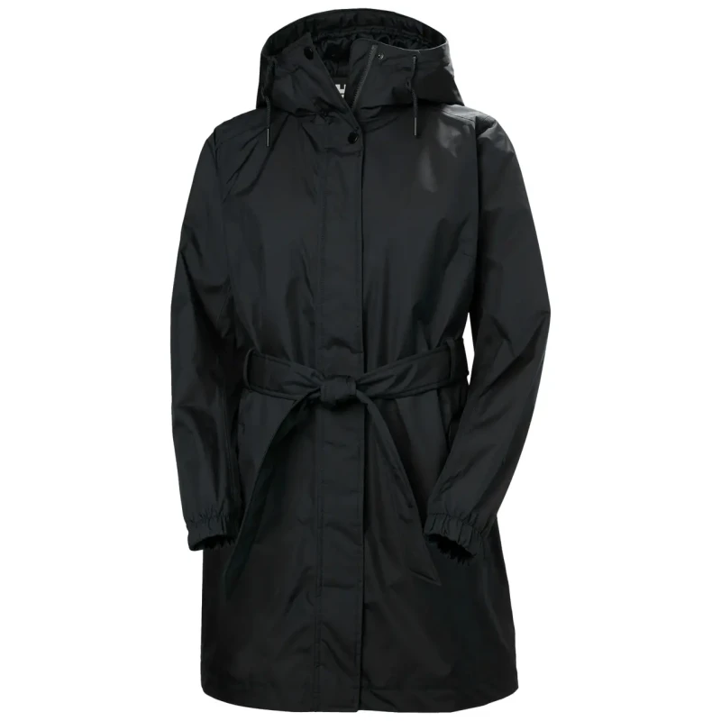 Image of Helly Hansen Womens waterproof jacket Helly Hansen Classic Ins Trench Noir Female M