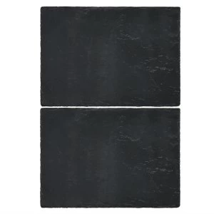 Image of Creative Tops Natural Slate Placemats - Set of 2