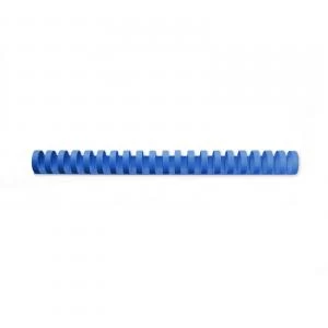 Image of Original Acco GBC Binding Comb 16mm A4 21 Ring Blue Pack of 100