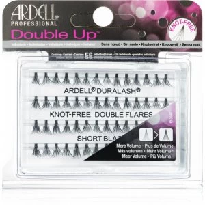 Image of Ardell Double Up Knotless Individual Cluster Lashes Size Short Black