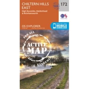 Image of Chiltern Hills East by Ordnance Survey (Sheet map, folded, 2015)