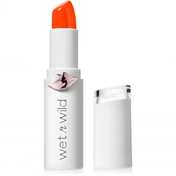 Image of Wet n' Wild Megalast Lipstick - Shine Finish 3.6g (Various Shades) - Tanger-ring the Alarm (Shine Finish)