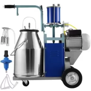 Image of Electric Milking Machine For Farm Cows/Goats Vacuum Pump 12Cows/hour Milker