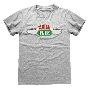 Image of Friends - Central Perk Unisex Medium T-Shirt - Grey