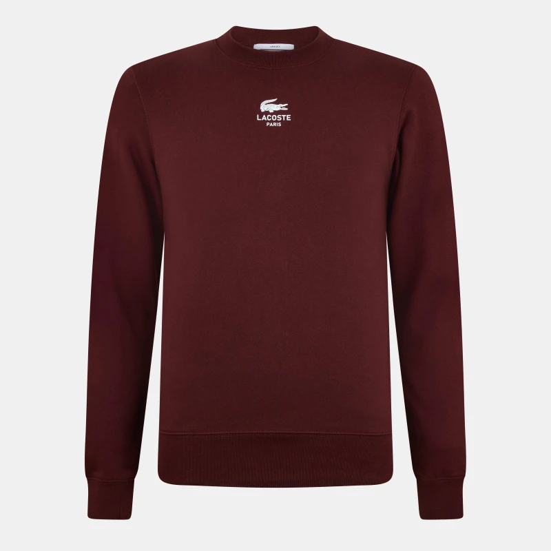 Image of Lacoste Unisex Adults Crew Neck Jumper Expresso unisex 2XS
