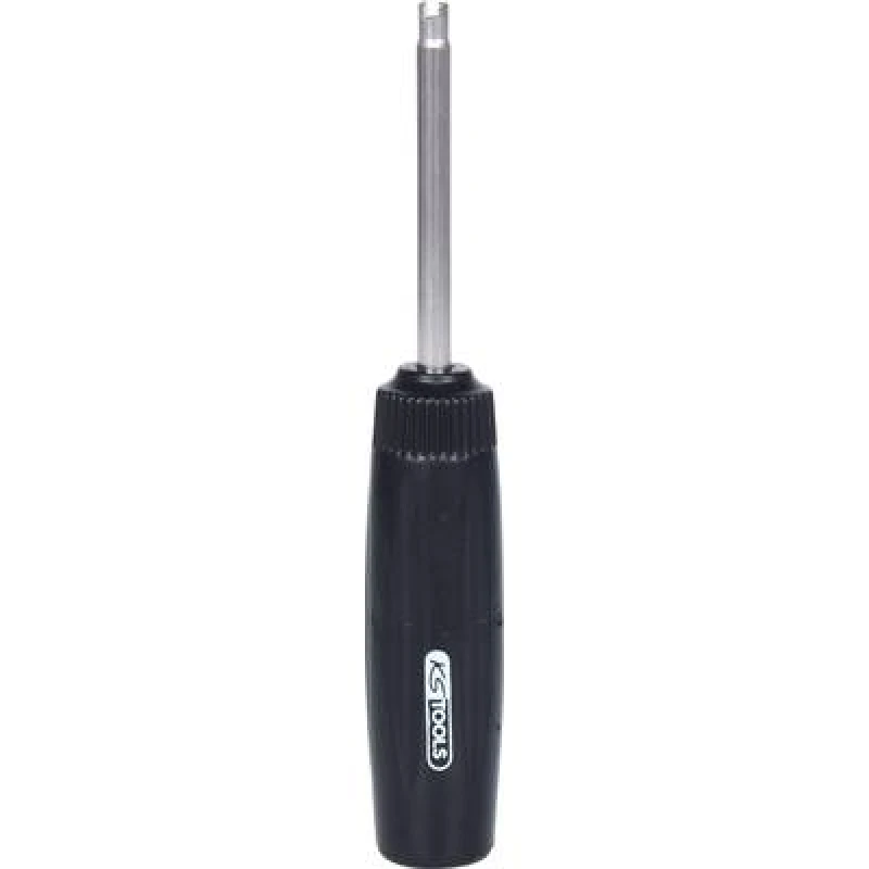 Image of KS TOOLS 150.2031 Screwdriver, tyre valve insert Length: 122mm, Single Piece grip, Weight: 50g, Torque: 45cNm Screwdriver,tyre valve insert (6473)
