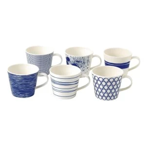 Image of Royal Doulton Pacific set of 6 mugs