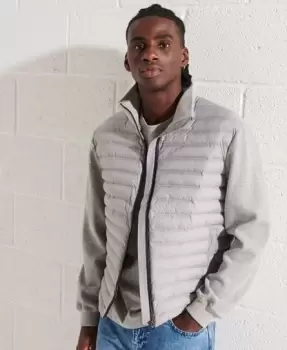 Image of Superdry Mountain Hybrid Bomber Jacket