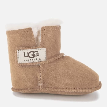 Image of UGG Babies' Erin Logo Sheepskin Boots - Chestnut - S