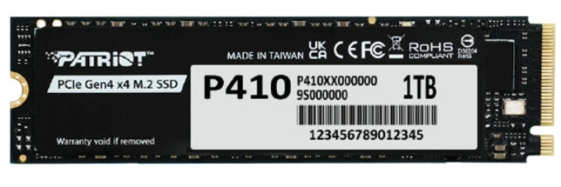 Image of Patriot Memory Patriot Memory P410 1TB M.2 PCI Express NVMe P410P1TBM28H