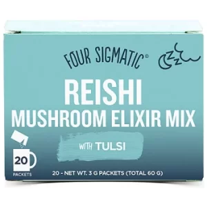 Image of Four Sigmatic Reishi Mushroom Elixir Mix With Tulsi- 20 sachets (60g)