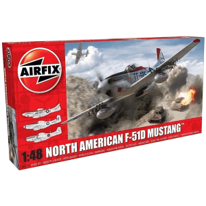 Image of North American F51D Mustang Series 5 1:48 Air Fix Model Kit