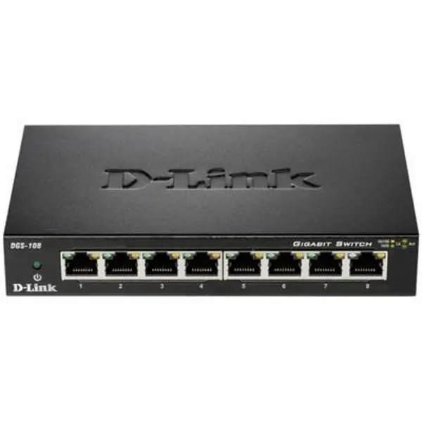 Image of D-Link DGS-108 Network switch 8 ports 1 GBit/s DGS-108/E
