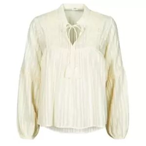 Image of Only ONLNEW ELISA womens Blouse in Beige - Sizes S,M,L,XL,XS