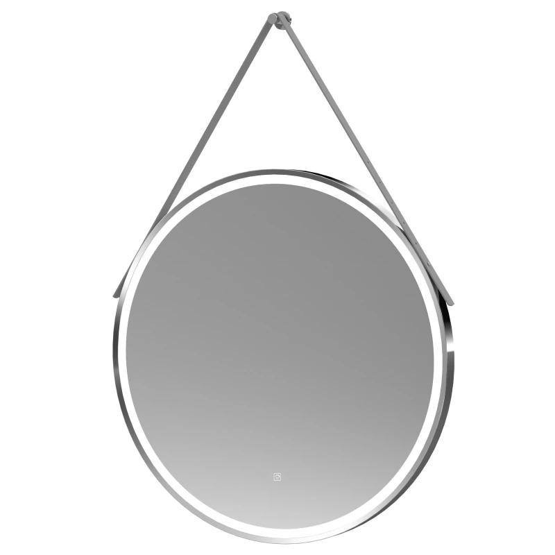 Image of Balterley LED Touch Sensor Mirror Demister Strap Chrome Grey 800mm Grey