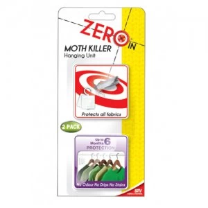 Image of Zeroin Moth Killer Hanging Unit Twin Pack