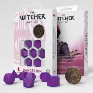 Image of The Witcher Dice Set Dandelion Conqueror of Hearts