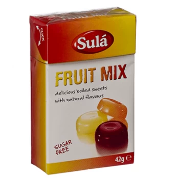 Image of Sula Sugar Free Fruit Mix Boxes - 42g (14 minimum)