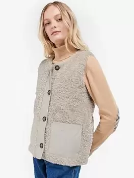 Image of Barbour Kintra Liner Jacket - Oat, Beige, Size 10, Women