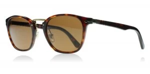Image of Persol 3110S Sunglasses Tortoise 24/57 Polarized 51mm