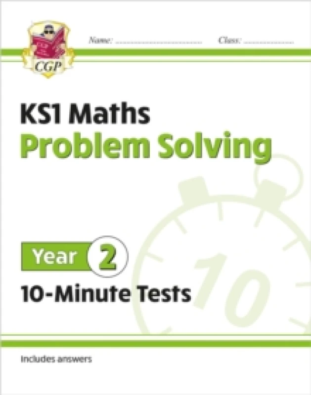 Image of KS1 Year 2 Maths 10-Minute Tests: Problem Solving Paperback / softback