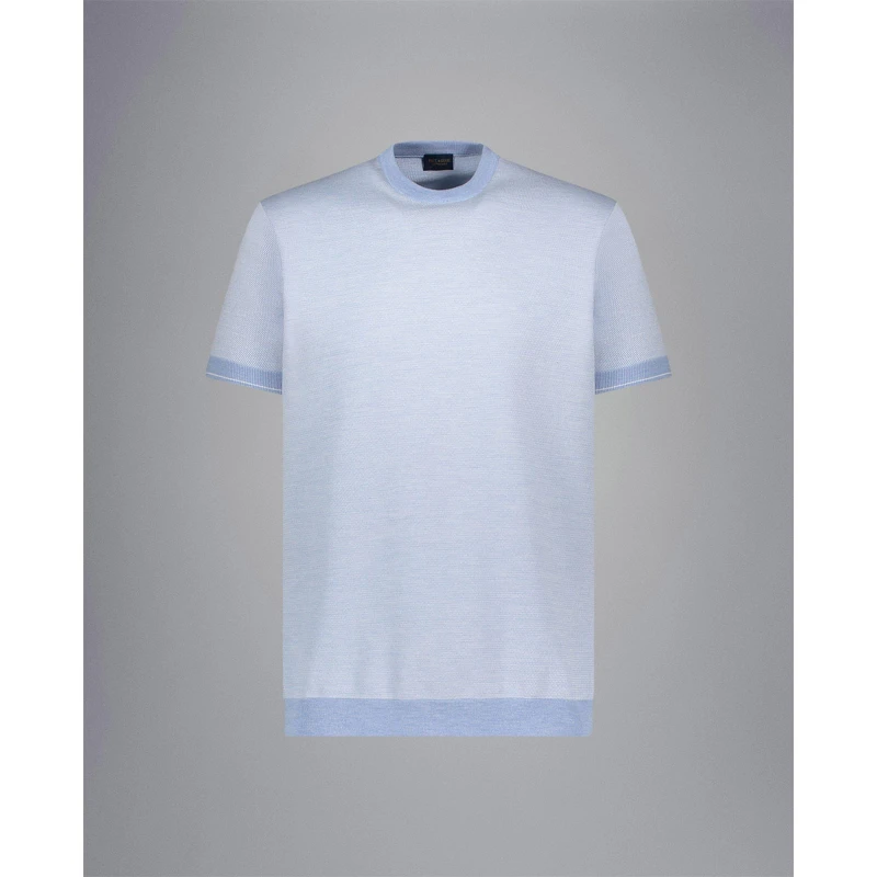 Image of Paul And Shark Mens Ribbed Crew Sweatshirt White male M